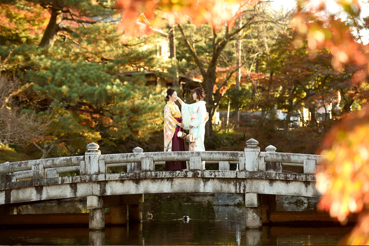 写真:八坂神社・円山公園